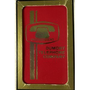 Dumont Telephone Co Vintage Playing Cards Gemaco Cards
